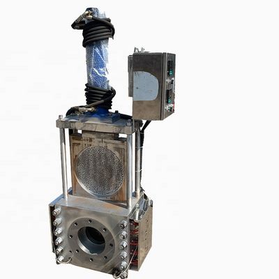 자동 수력 스크린 체인저 머리 과립기 변화